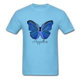 Papillon - aquatic blue