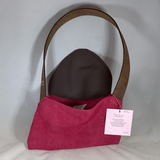 0076 Neccessey - Leather pink suede
