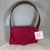 0076 Neccessey - Leather pink suede