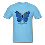 Papillon - aquatic blue
