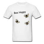 Bee Happy - white